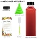 thumbnail image 3 of Botellas de plástico Garandad, 36 unidades, 500 ml, con tapas para zumo y leche, 3 of 7