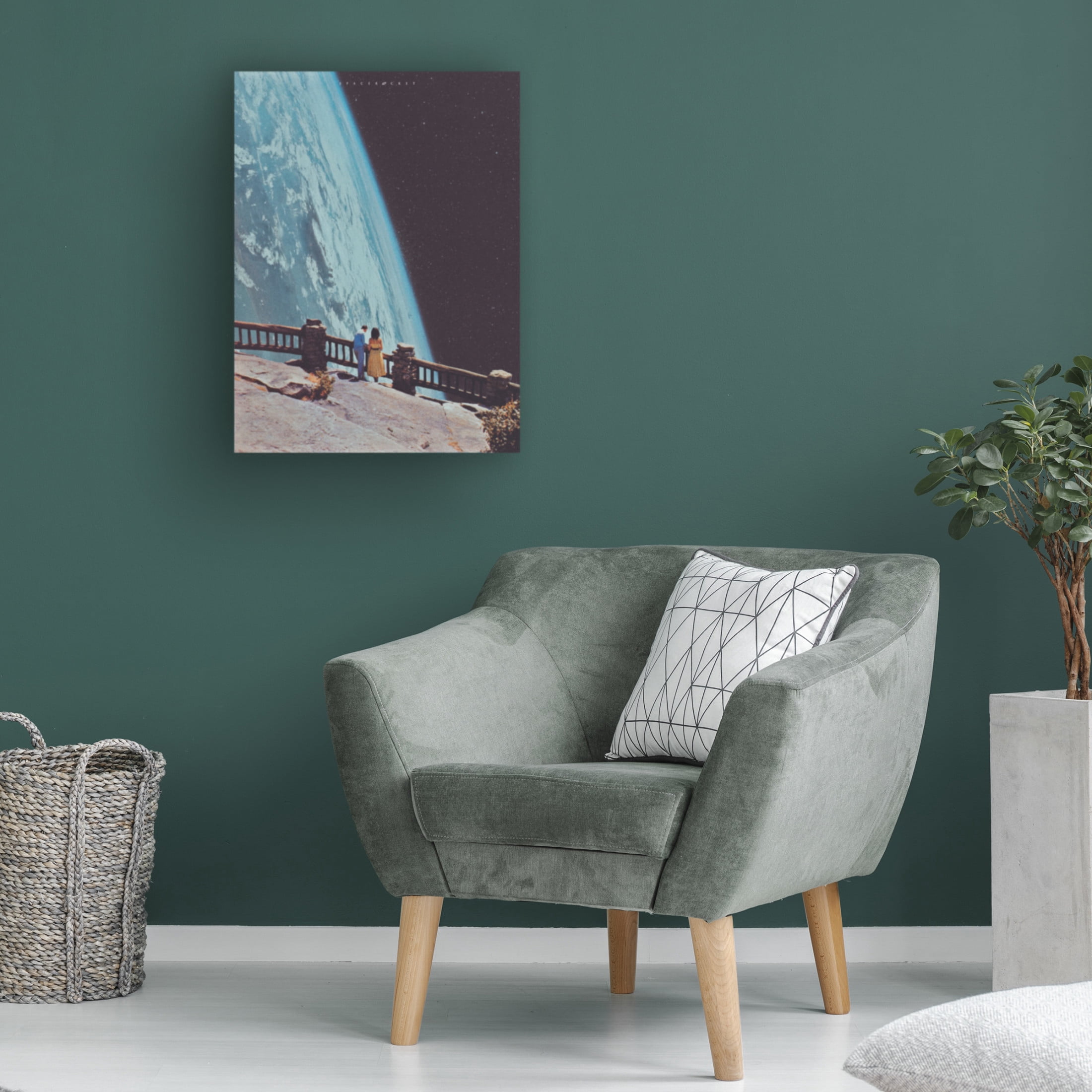 Trademark Fine Art spacerocket art 258 Canvas Wall Art