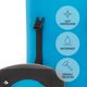 thumbnail image 4 of eVac Compression Dry Bag, Waterproof Compression Sack, 20 Liter, Turkish Tile Blue, 4 of 5