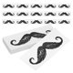 thumbnail image 4 of 100 pegatinas para barba, depilación nasal, bigote y protectores de bigote., 4 of 8