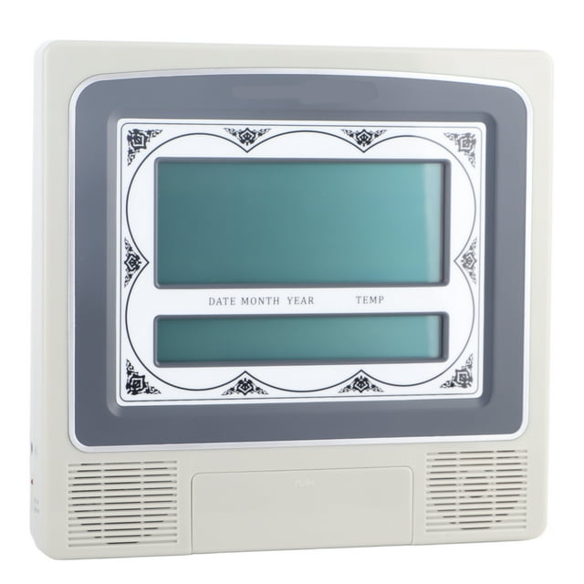 Relaj de oración, con pen lcd relaj islámico relajl tabla relaj para la oficina en Casa