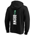 thumbnail image 3 of Men's Jaylen Brown Black Boston Celtics Playmaker Name & Number Pullover Hoodie, 3 of 3