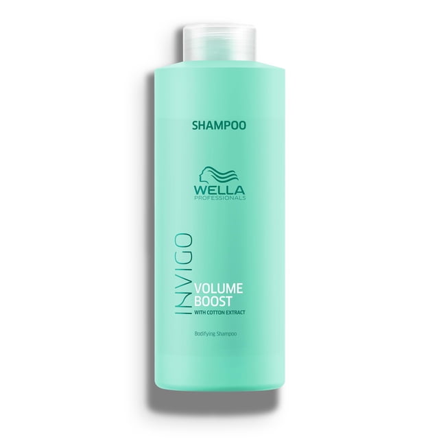 Wella Professionals Invigo Volume Boost Bodifying Shampoo | Added Volume for Fine Hair | 33.8 Fl Oz