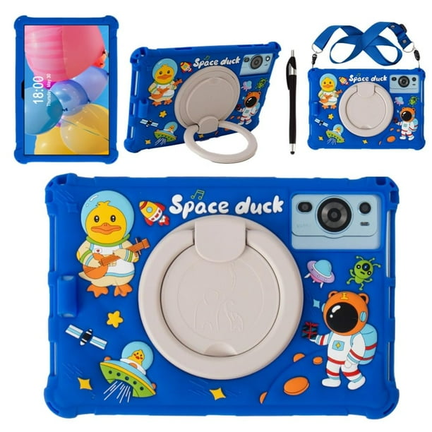 Funda para tablet Misenya Android ROWT A10 de 10.1 pulgadas, color azul marino