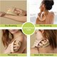 thumbnail image 4 of Cepillo corporal de mano húmedo y seco: cepillo exfoliante corporal seco, utilizado para drenaje linfático, eliminación de células muertas de la piel, celulitis y mejora de la circulación sanguínea, 4 of 5