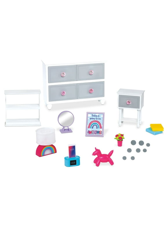 My Life As Plastic Bedroom Play Set for 18 Dolls