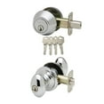 thumbnail image 3 of Copper Creek Colonial Single Cylinder Handleset Keyed Egg Knob Combo Pack, 3 of 4