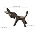 thumbnail image 7 of Stri Cast Iron Donkey Figurines Chic Animals Ornament Vintage Home Decoration, 7 of 7