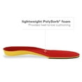 thumbnail image 2 of Plantillas deportivas Spenco Polysorb para caminantes/corredores, talla mujer 7-8.5/hombre 6-7.5, 2 of 8