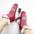 thumbnail image 5 of USB Heated Socks for Men/Women - 3-Zone Warming Winter Socks with 10H Battery & Charger (Christmas Gift), 5 of 8