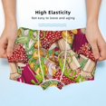 thumbnail image 3 of Yiaed Bright Mushrooms Print Boys' Boxer Briefs Cotton Casual Stretch Comfort Boys Boxers - Kids Boxer Briefs Underwear for Boys (6-18)-Medium, 3 of 5