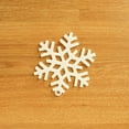 thumbnail image 2 of Set of 4 Unique Christmas Tree Snowflake Ornaments, 2 of 9