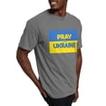 thumbnail image 4 of CafePress - Pray For Ukraine T Shirt - Mens Comfort Colors Shirt, 4 of 5