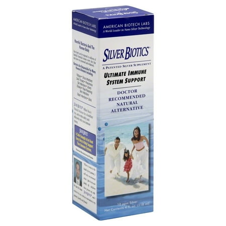 Biotech Labs - American Biotech Labs Silver Biotics Ultimate Immune System Support, 4 Fl Oz