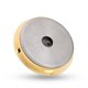thumbnail image 1 of - Termómetro redondo, higrómetro, medidor de temperatura de humedad para violín, funda para guitarra, cuidado de instrumentos, Dorado Unbranded YQ00183-01, 1 of 8
