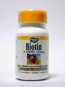 Nature's Way Biotin 1000mcg, Lozenge