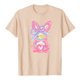 thumbnail image 3 of Tops de Manga Corta de Verano para las Mujeres Imprimir Blusa de Cuello Redondo, Moda Ligera de Poliéster Spandex, 3 of 7