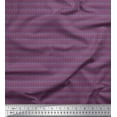 thumbnail image 1 of Soimoi Purple Rayon Crepe Fabric Pink & Blue Brush Stroke Fabric Prints By Yard 46 Inch Wide, 1 of 3