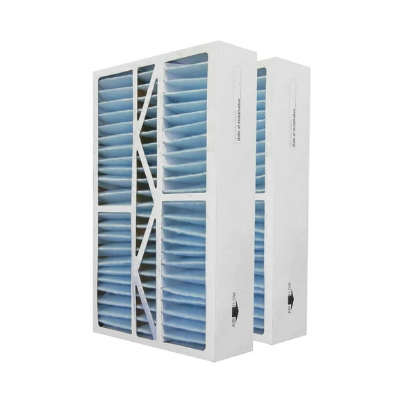 Filters Fast Compatible Remplacement pour Filtre à Air Trane 24.5x27x5 MERV 11 Filtres Plissés de Climatiseur de Four AC Taille Réelle: 24,2 x 26,2 x 5, 2-Pack