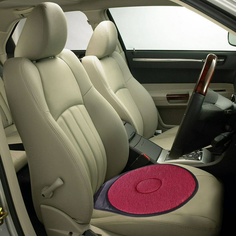 Car Rotating Seat Cushion 360 Degree Ultra-Thin Swivel Chair Pad