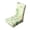 F, variant on Stretch Fit Dining Chair Covers Set with Elastic Band - Washable Slipcovers for Kitchen and Restaurant Seats - Decorative Fabric Protectors for Home Decor