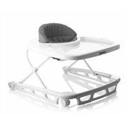 Restored Joovy Spoon Baby Walker with Dishwasher Safe Tray Insert, Charcoal
