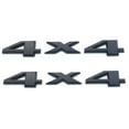 thumbnail image 1 of 2 Pack 4x4 Emblem Badge Nameplate 3D Car Sticker Decal Compatible for Universal car (Black), 1 of 4