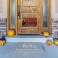 thumbnail image 4 of Letrero De Puerta Decoración De Halloween [Yue Xinghui] Propiedad Intelectual Procesada Letrero De Madera De Halloween Decoración De Puerta Número De Casa Colgante 1x Número De ANGGREK Pumpkin Hanging Signs, 4 of 6
