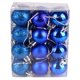 thumbnail image 1 of Juego de bolas de Navidad Colgante de Navidad Bolas decorativas Árbol de Navidad MABOTO Azul, 1 of 7