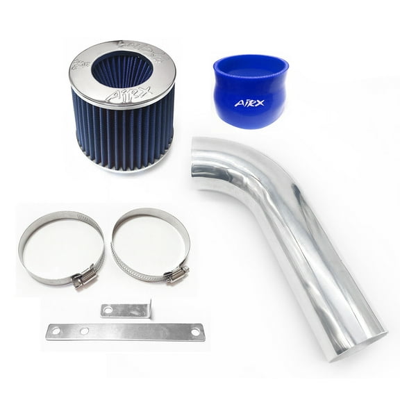 AirX Racing Air Intake Filter Kit For 1997 1998 1999 2000 2001 2002 2003 Dodge Dakota Durango With 3.2L 3.9L 5.2L 5.9L Engine (Blue)