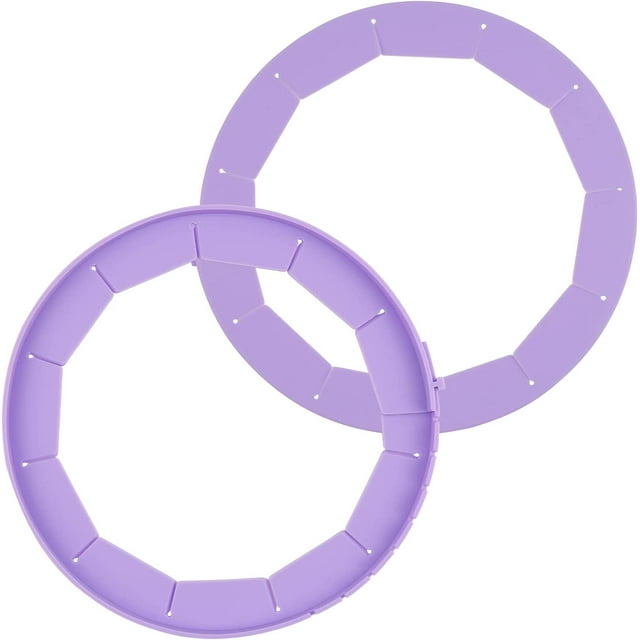 HOHUIGO Silicone Pie Crust Shield, Adjustable Bake Crust Protector, Heavy Duty Pie Crust Edge Shield Cover Pie Ring for Crust Pie Saver, Pie Crust Kit for Baking Pie Pizza Fits 8-10.5” Pie Pans