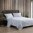 thumbnail image 2 of - Flannel Sheets Full Size, Anti-Pilling & Wrinkle Resistant Cotton, Touchably Soft for All-Season Comfort - Bed Sheets with Matching Pillowcases & Fitted Sheet (Beacon Hill Ivory), 2 of 6