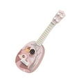 thumbnail image 4 of Juguete de Ukelele Portátil, Instrumento Musical con Mini Ukelele de ños Pequeños, , Principiantes, Niñas, Regalos de Cumpleaños Rosa oscuro Hugo Juguetes de ukelele, 4 of 10