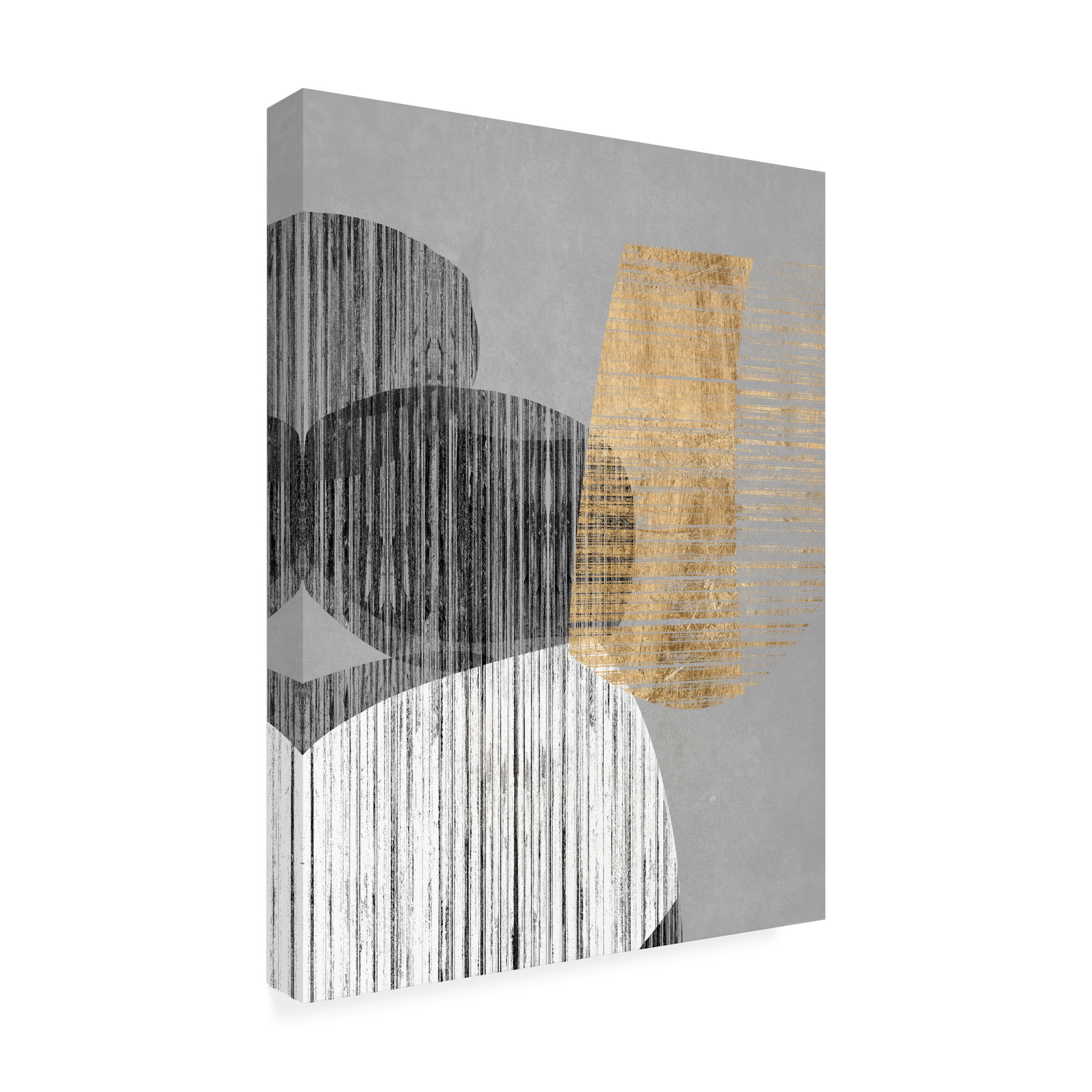 Jennifer Goldberger 'Adjacent Shapes II' Canvas Art