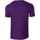 thumbnail image 2 of Gildan - Suave básica camiseta de manga corta para hombre - 100% algodón gordo (Púrpura), 2 of 2