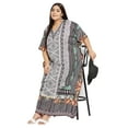 thumbnail image 5 of Oussum Women Plus Size Kaftans Polyester Long Maxi Caftan Gown Evening Casual Dress Online, 5 of 8