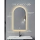 thumbnail image 3 of Espejo Con Luz Led Touch Cálida Forma Arco 40 X 80 Cm, 3 of 6