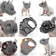 thumbnail image 4 of Short Snout Dog Muzzles,bulldog Muzzle Adjustable Breathable Mesh Dog Muzzle For Briting Chewing, 4 of 5