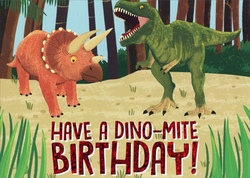 Birthday seeded card Children's birthday card Planting card Birthday Dinosaur and skateboard