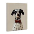 thumbnail image 3 of Stupell Industries Dog In Bow Tie Portrait Canvas Wall Art design by Anna Lischenko, 40 x 30, 3 of 7