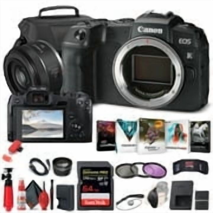 Canon EOS RP Mirrorless Digital Camera (3380C002) + RF 50mm More