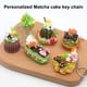 thumbnail image 1 of Gwong Juguete Torta de la bandeja de simulación Llavero Amplio Aplicación Amplia Aplicación Anti-Perdida Placa Matcha Pastel Cadena de Cadena Para Bolsa De Hombro Gwong 30013059, 1 of 6