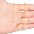 thumbnail image 3 of Nuragold 10k Real Yellow Gold Cable 2.5mm Rolo Round LInk Chain Necklace (16"-30") Italian Jewelry for Men & Women, 3 of 9