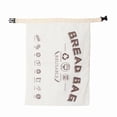 thumbnail image 1 of Beeswax Linen Bread Bag, Reusable Storage Container With Zip Closure, for Sourdough Loaves, White, 1 of 5