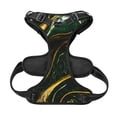 thumbnail image 5 of Lsque Green Marble Dog Harness, No-Pull Pet Harness with 2 Leash Clips, Adjustable Soft Padded Dog Vest with Easy Control Handle for Large Dogs-Large, 5 of 9