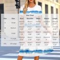 thumbnail image 3 of Karymi Easter Dresses for Women Crew Neck Short Sleeve Floral Print Midi Dress, Gathered Empire Waist Loose Flowy Summer Casual Sundress Cocktail Dresses for Women, 3 of 7