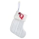 thumbnail image 2 of Calcetines Navideños de Punto, Bordado con Alfabeto Decorativo, Bolsa de Regalo Festiva, Medias de Lana para Decoración Navideña, Encantador Diseño de Enano, Navidad Blanca, Tamaño Mediano, 18 X 15 C, 2 of 2
