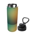 thumbnail image 2 of Yiaed Orange To Teal Gradient Print Sports Insulated Kettle Bottle Reusable Stainless Steel Insulated Cup, Outdoor Portable Casual Stainless Steel Insulation Cup, 2 of 7