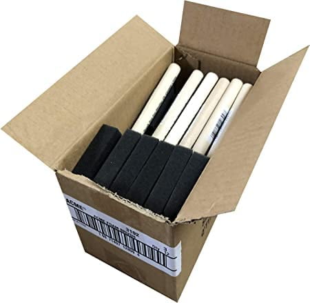 3102-3 inch Acme Foam Brush - Pack of 12