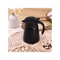 thumbnail image 4 of Thermal Coffee Carafe Tea Pot 880ML Stainless Steel Insulation Pot Double Wall Vacuum Insulated Coffee Water & Beverage Dispenser (Black) ,Thermal Coffee Jug With Lid Black, 4 of 5